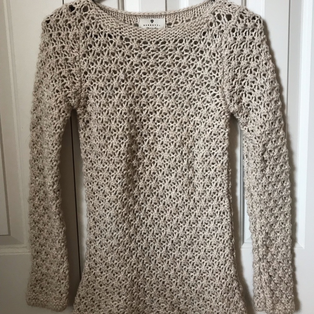Beretta open knit sweater